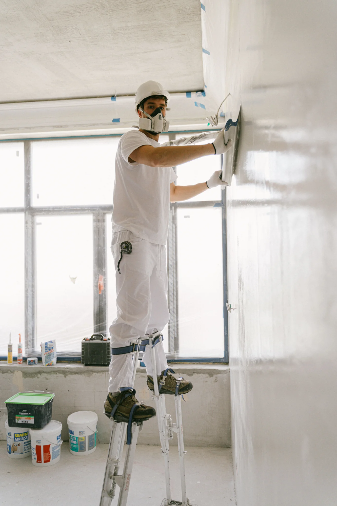 Interior painting and wall finishing